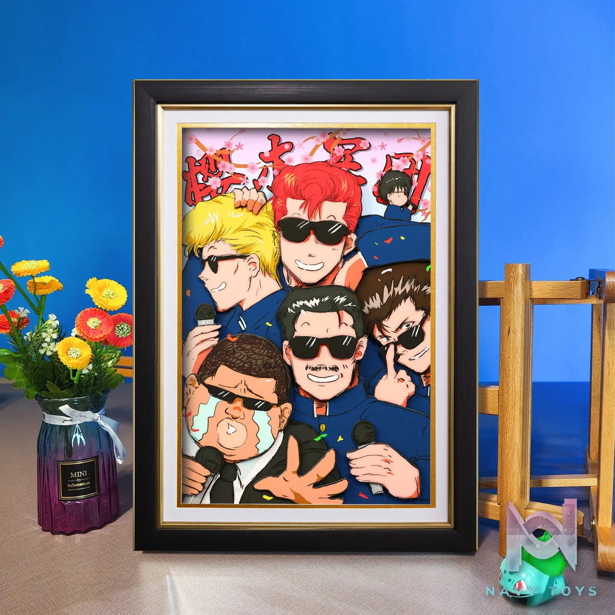 Yu Zhi Jiang Studio – Slam Dunk Multiple Characters Series #16 3D Decorative Painting Slam Dunk