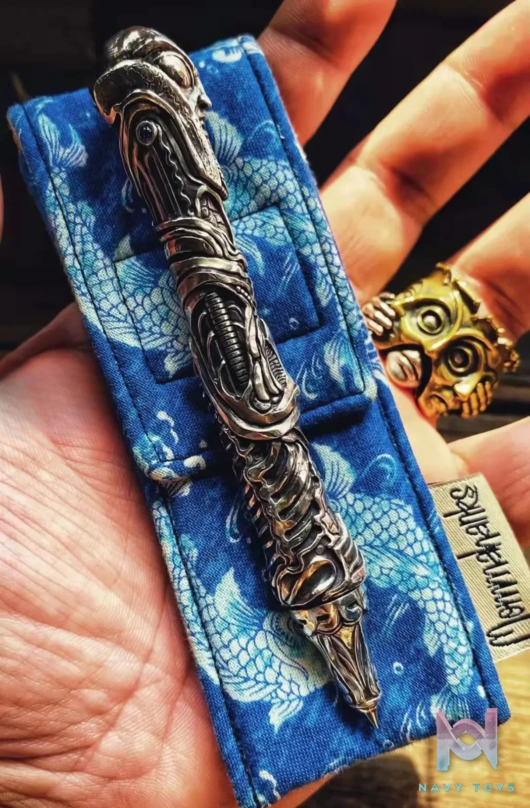 Raven Studio (silver jewelry) – Original “Covenant” Silver Signature Pen Original
