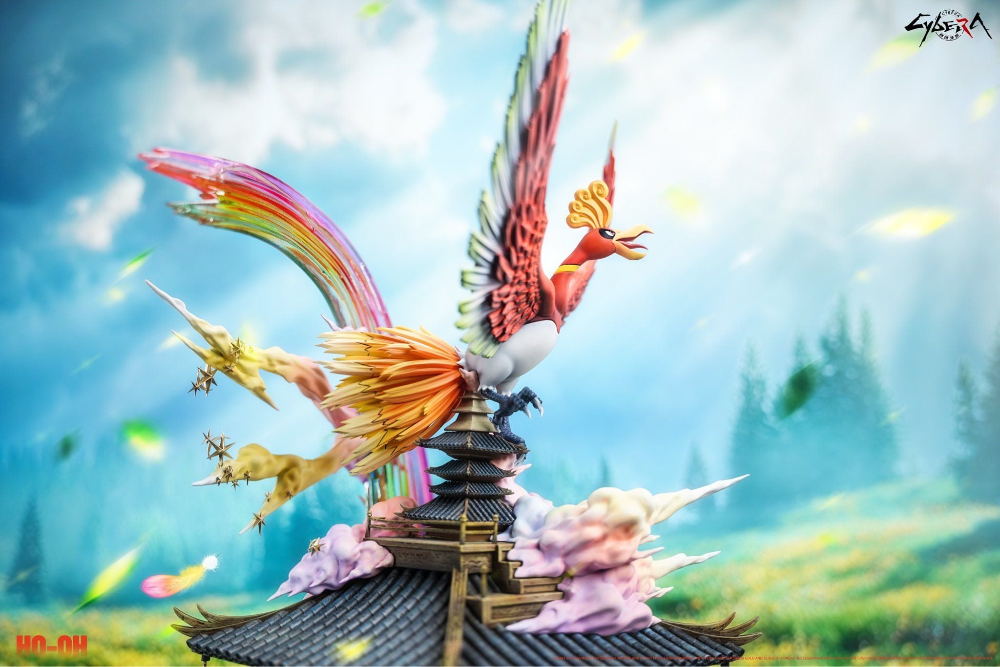 Ho - Oh - Pokemon - Cybera Studio resin statue Cybera Studio anime figure