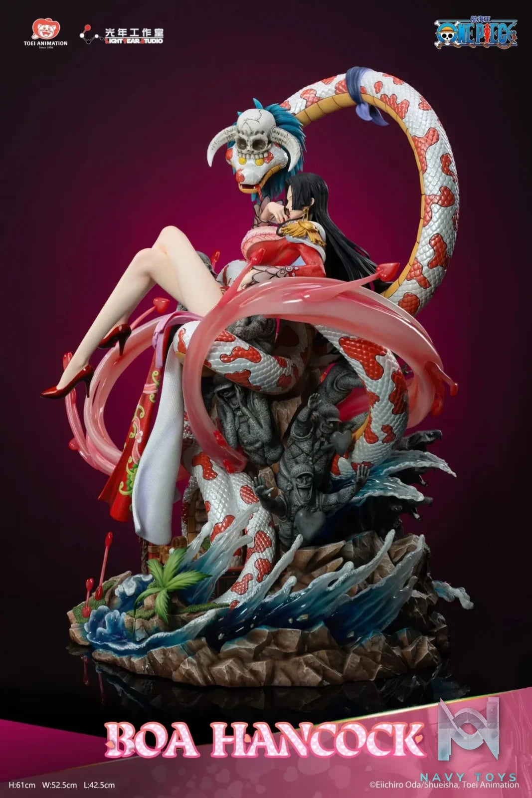 Light Year Studio - One Piece Boa Hancock (Licensed) resin statue Navy Toys anime figure