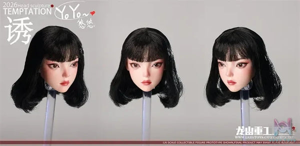 Long Shan Jin Shu Studio – 1/6 YOYO LSZG2026-02 Female Head Sculpture (Licensed)