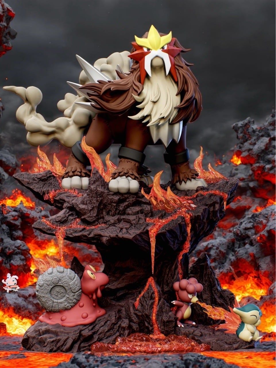 Entei - Pokemon - Smile Studio resin statue Smile Studio anime figure