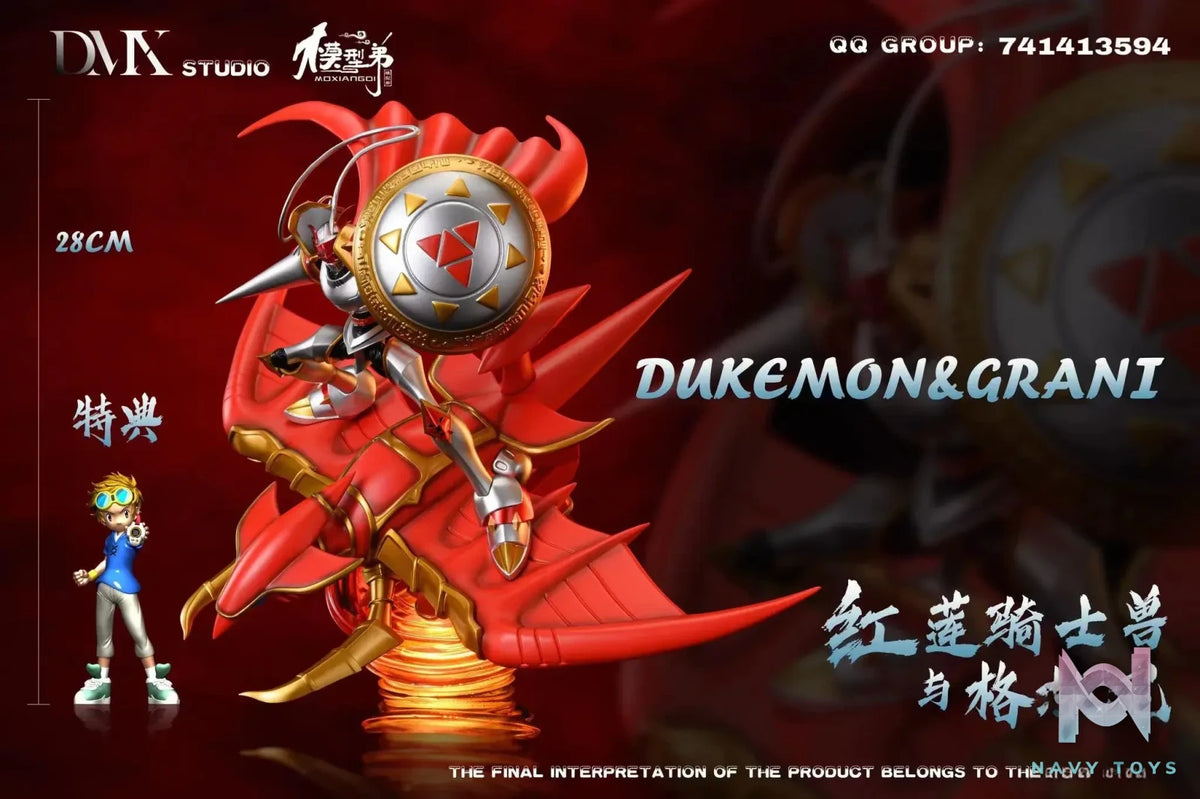 DMX Studio – Digimon Dukemon and Grani