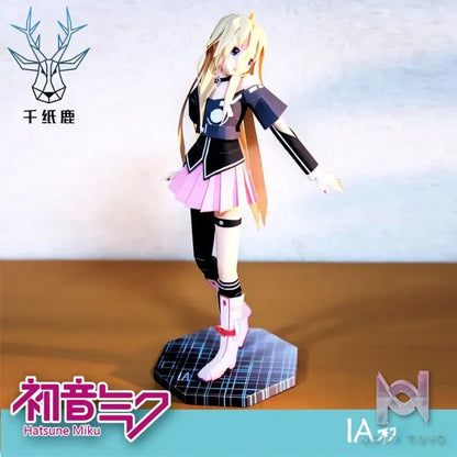 Qian Zhi Lu Studio – Hatsune Miku 3D Paper Model DIY Project Sekai