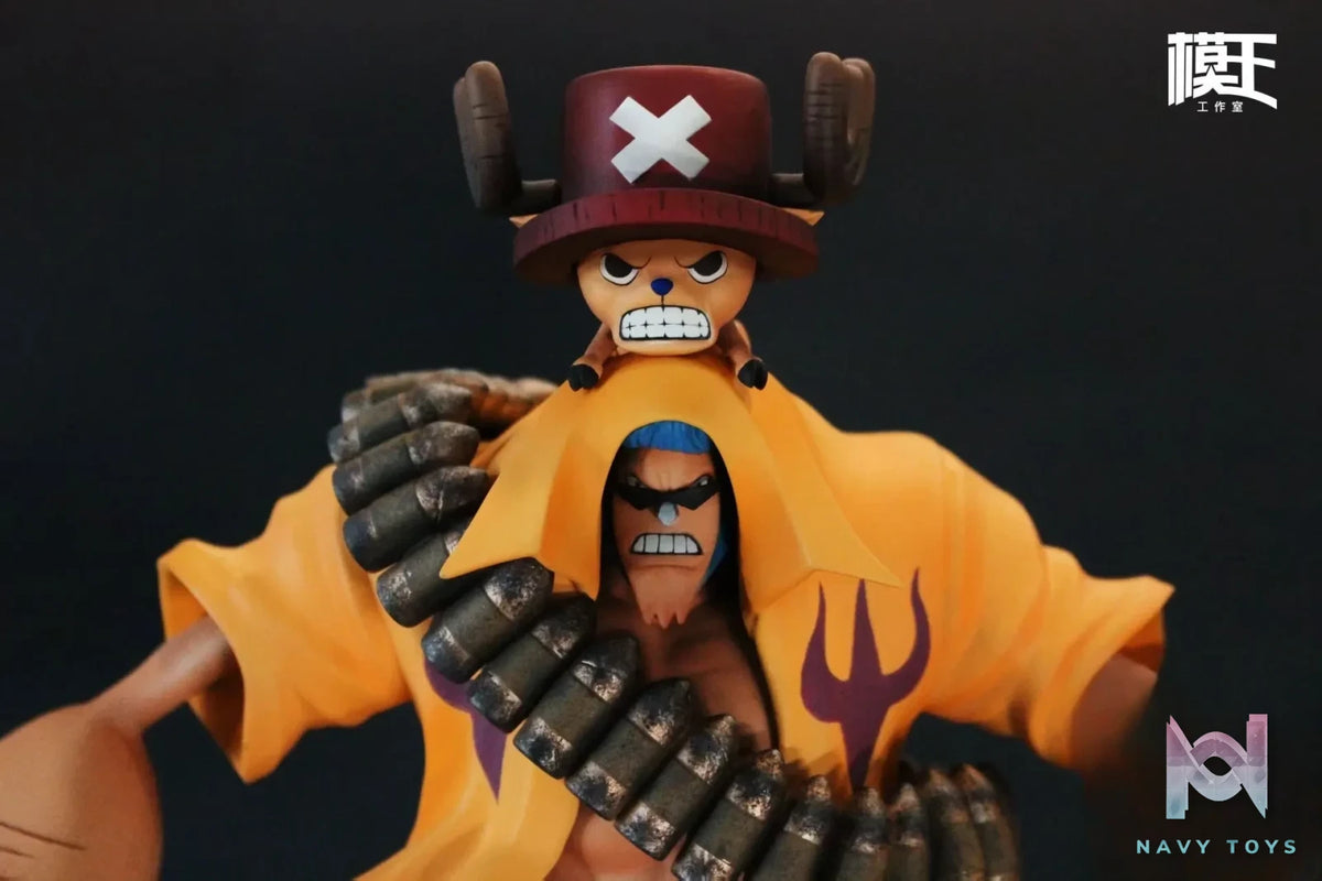Mo Wang Studio – One Piece Super Pirate Six God Chopper & Zoro & Sanji & Franky & Usopp