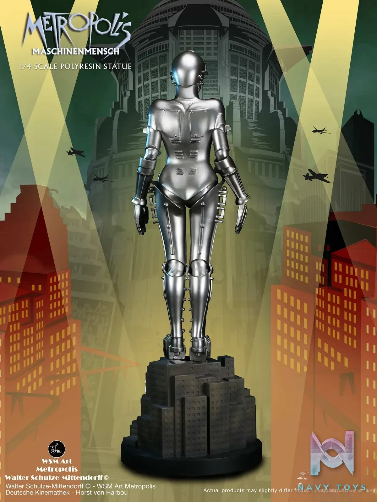 STAR ACE Toys Studio – 1/4 Scale Maschinenmensch Statue from ‘Metropolis’ SA4023 SA4024 (Licensed)