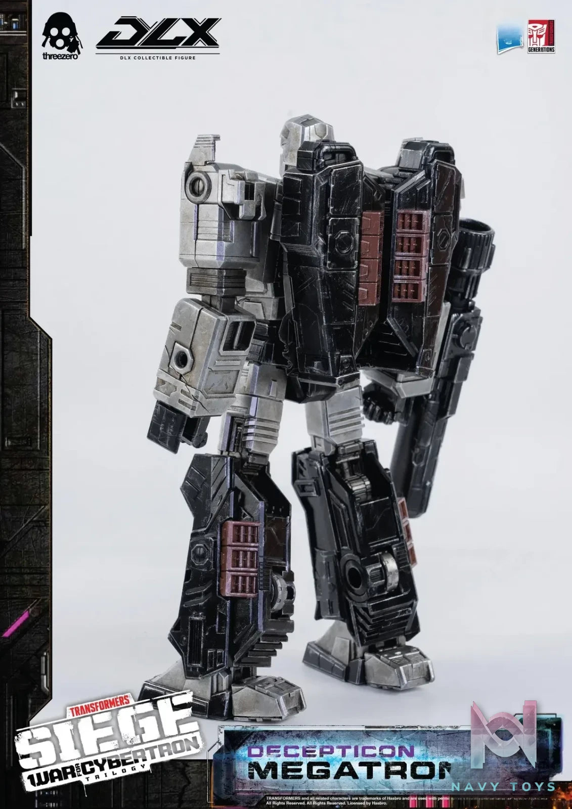 Threezero – Transformers: War for Cybertron DLX 10-inch Megatron (Licensed)