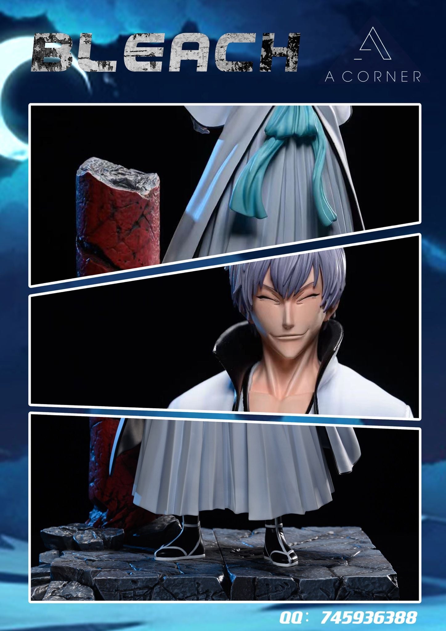 Ichimaru Gin - Bleach - AC Studio resin statue AC Studio anime figure