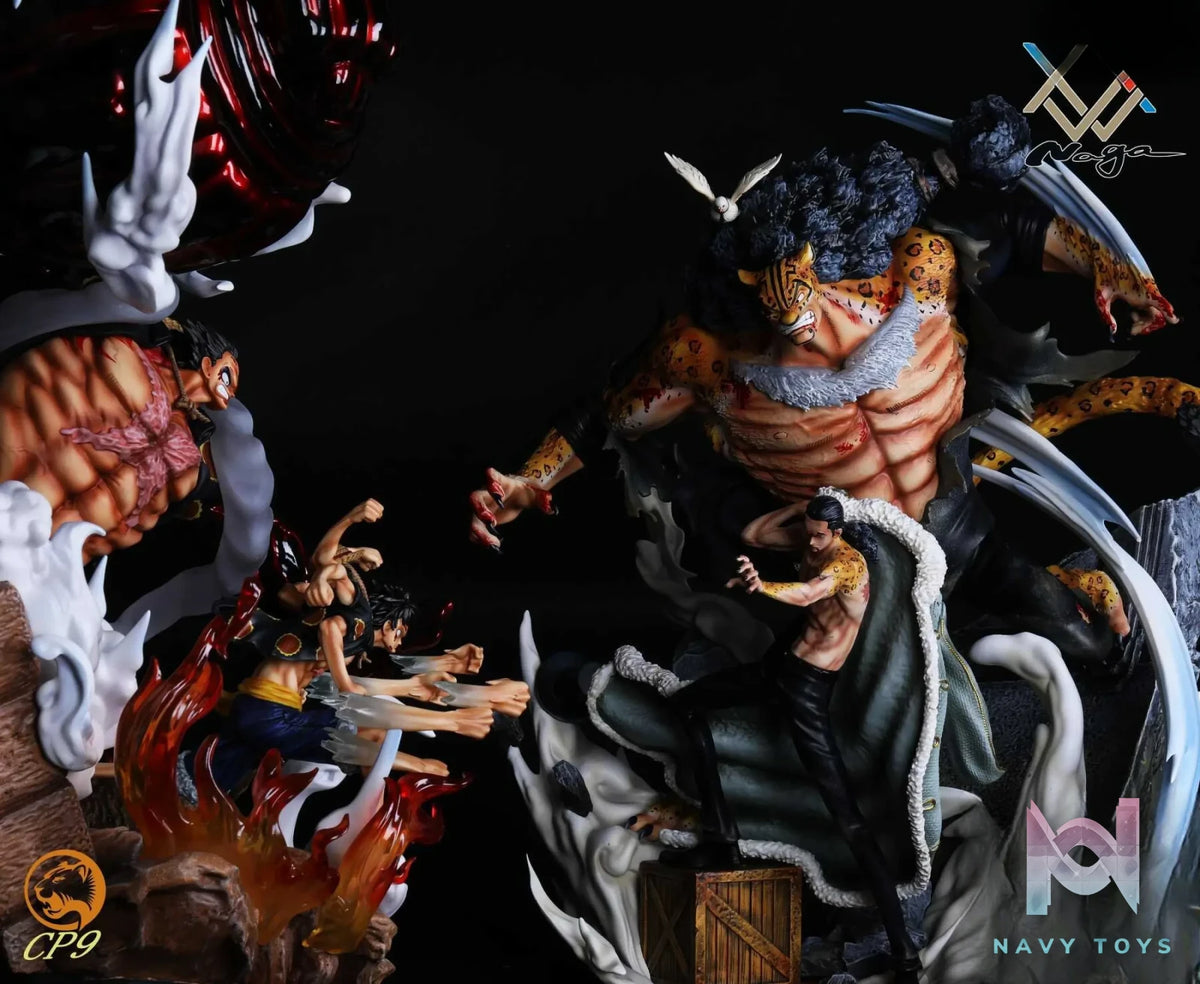 NAGA Studio – Dragon Ball CP9 Rob Lucci & Phantom Luffy Resonance Series
