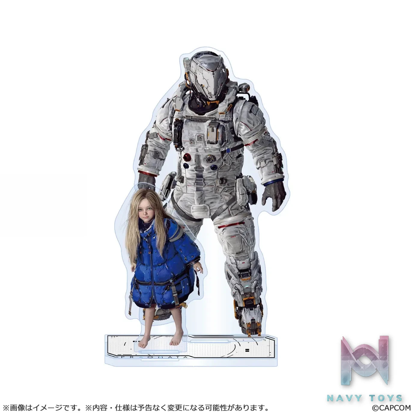 CAPCOM Studio – Pragmata Acrylic Stand X Sticker Set (Licensed)