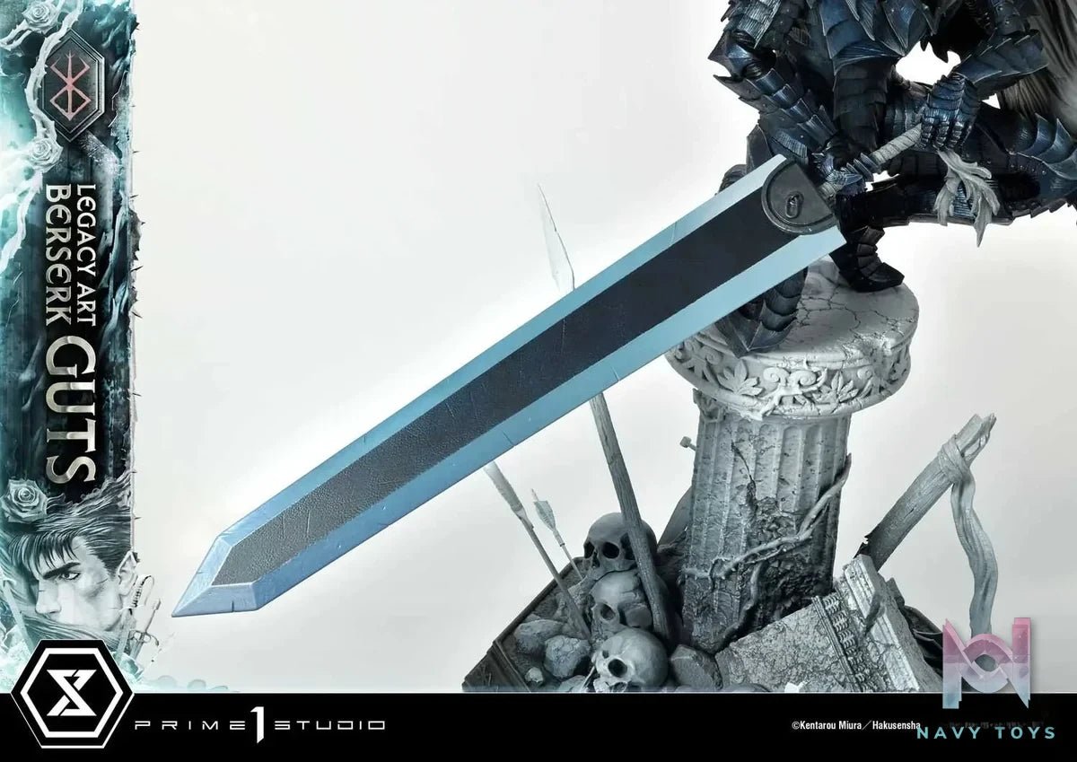 Guts LABR-01 LABR-01S(Licensed) - Legacy Art Kentaro Miura Berserk - Prime 1 Studio resin statue Navy Toys anime figure