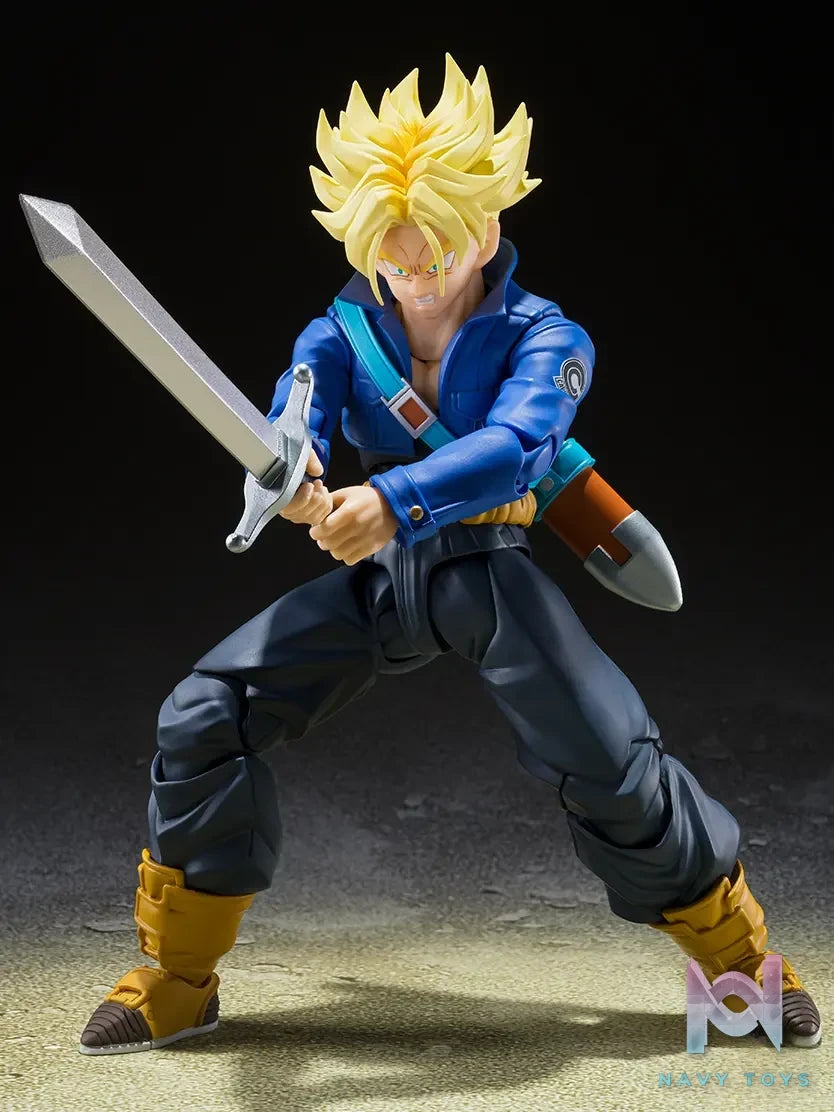 BANDAI SPIRITS – S.H.Figuarts Super Saiyan Trunks -Boy From the Future- “Dragon Ball Z” (Licensed)