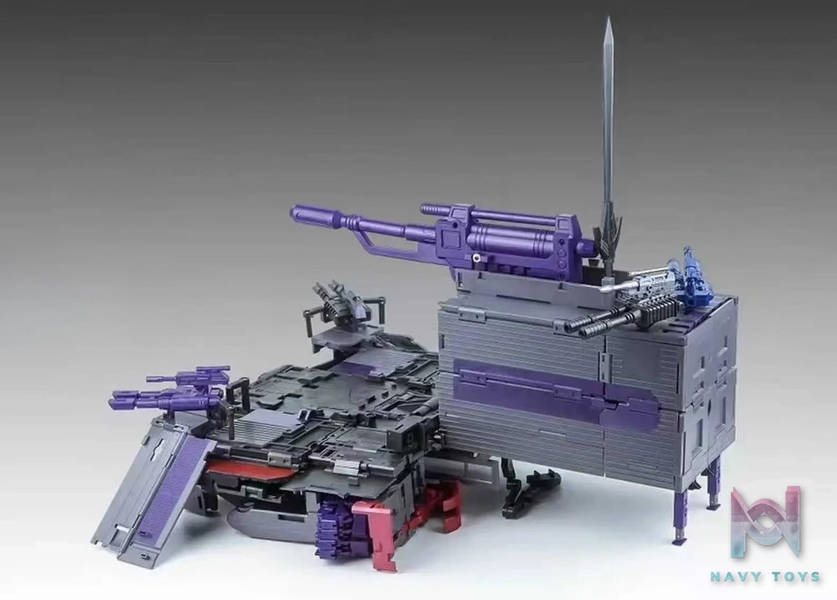 X-Transbots Studio – MX-12T Gravestone Motormaster Youth Version x MX-12B Trailer for MX-12A Gravestone Motormaster w/MX-12C Accessory Pack Transformers