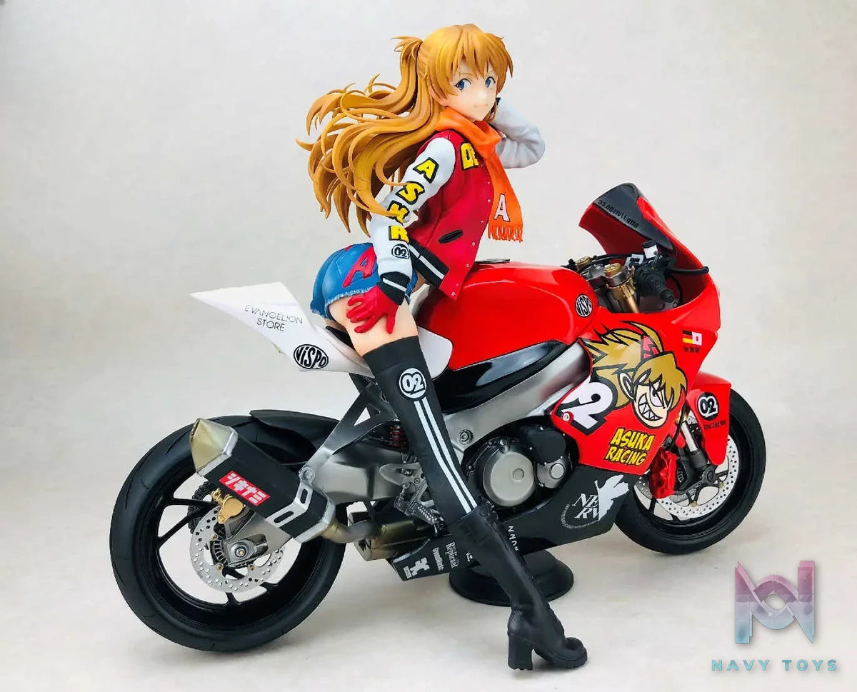 Dragon Stone Studio – Neon Genesis Evangelion Motorcycle Soryu Asuka Langley & Motorcycle Ayanami Rei 2.0