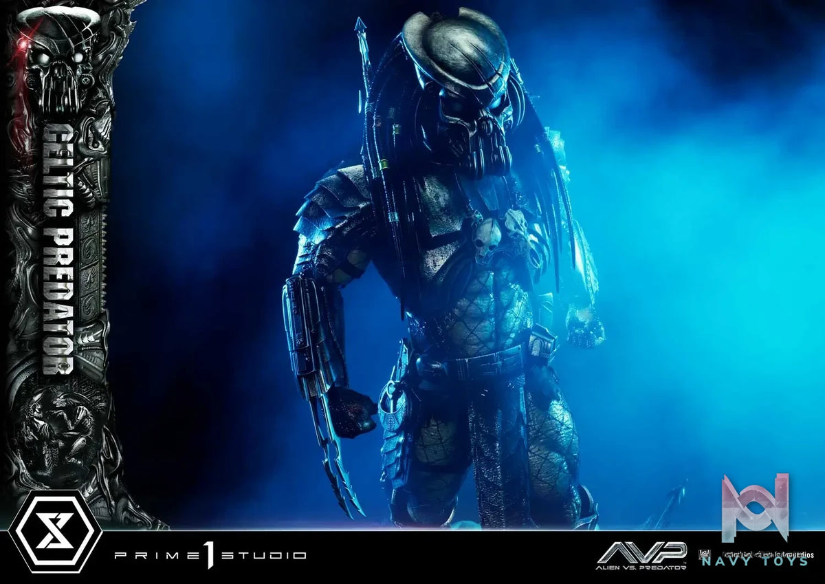 Prime 1 Studio Museum Masterline Alien vs. Predator Celtic Predator MMPR-05 MMPR-05S