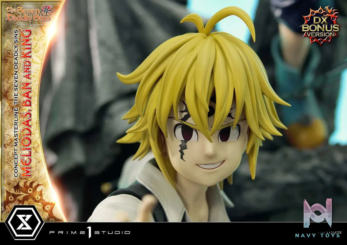 Prime 1 Studio – Concept Masterline The Seven Deadly Sins Meliodas, Ban and King CMNTZ-01 CMNTZ-01DXS (Licensed)