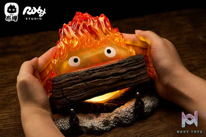 Ruby ​​Studio & Buri Studio – Howl’s Moving Castle Calcifer Night Light