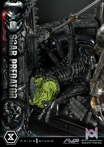 Scar Predator - Ailen vs.Predator - Prime 1 Studio (MMPR - 04DXS) resin statue Prime 1 Studio anime figure