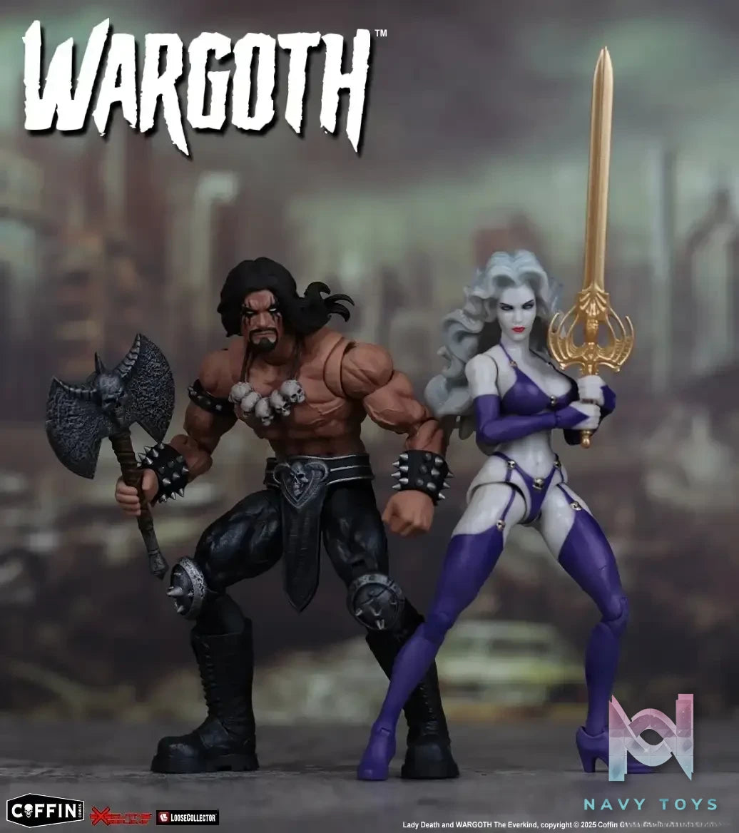 Executive Replicas – Coffin Comics Wargoth & Lady Death Model ERLCWGCC01 ERLCLDGCC02 (Licensed)