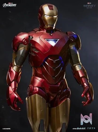 QUEEN Studio - Marvel Iron Man Mark VI 1/1 Statue (Licensed) resin statue Navy Toys anime figure
