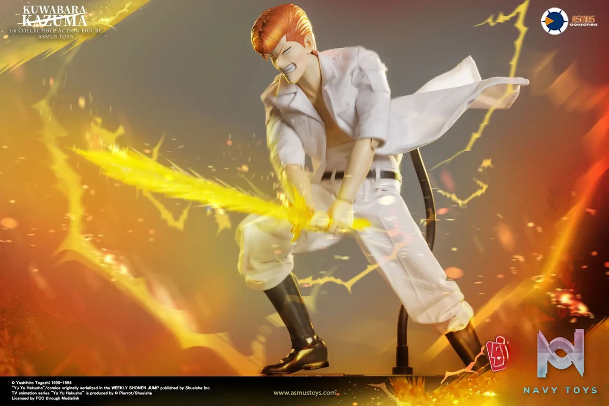 Asmus Toys Studio – Yu Yu Hakusho Kazuma Kuwabara 1/6 COLLECTIBLE ACTION FIGURE YUYU004A YUYU004LUX