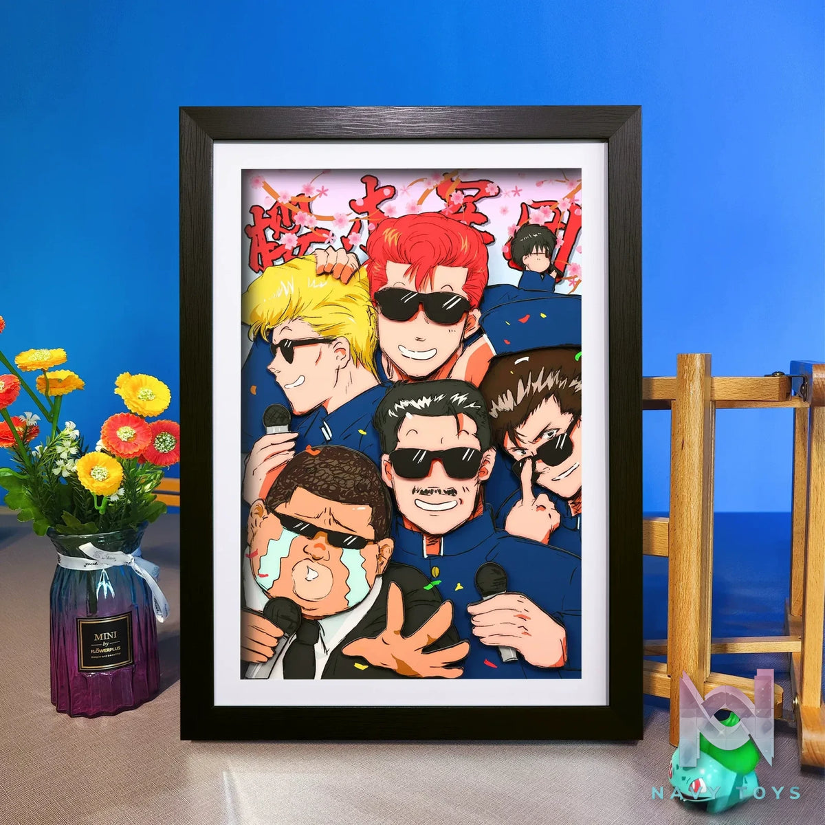 Yu Zhi Jiang Studio – Slam Dunk Multiple Characters Series #16 3D Decorative Painting Slam Dunk