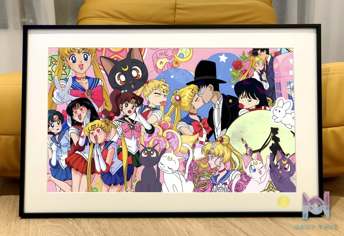 Xing Kong Studio – Sailor Moon Tsukino Usagi Decorative Painting