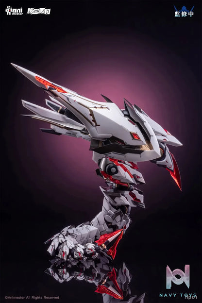 AniMester X Nuclear Gold Reconstruction – Polaris Star White 1/12 Plastic Model Kit (Licensed)