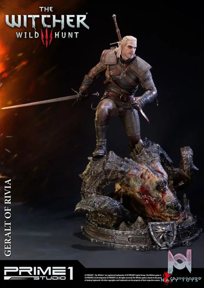 Prime 1 Studio – Premium Masterline The Witcher 3: Wild Hunt Geralt of Rivia PMW3-01 PMW3-01EX (Licensed)