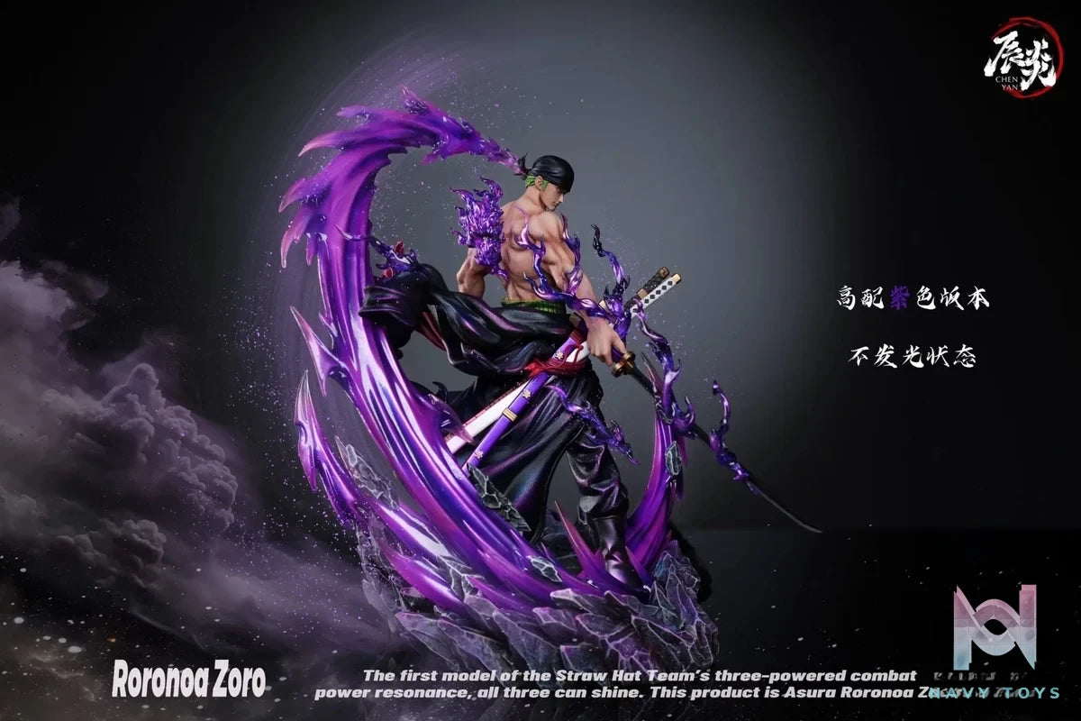 CHENYAN Studio - One Piece The Trio's Resonance 1 Roronoa Zoro resin statue Navy Toys anime figure