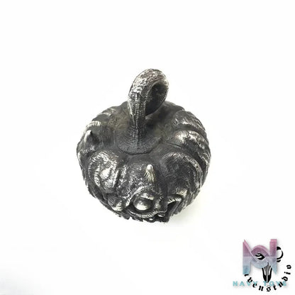 Raven Studio (silver jewelry) – Halloween Exclusive Jack-o’-lantern Pendant Original