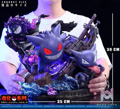 Monster Studio – Pokémon Gastly & Haunter & Gengar