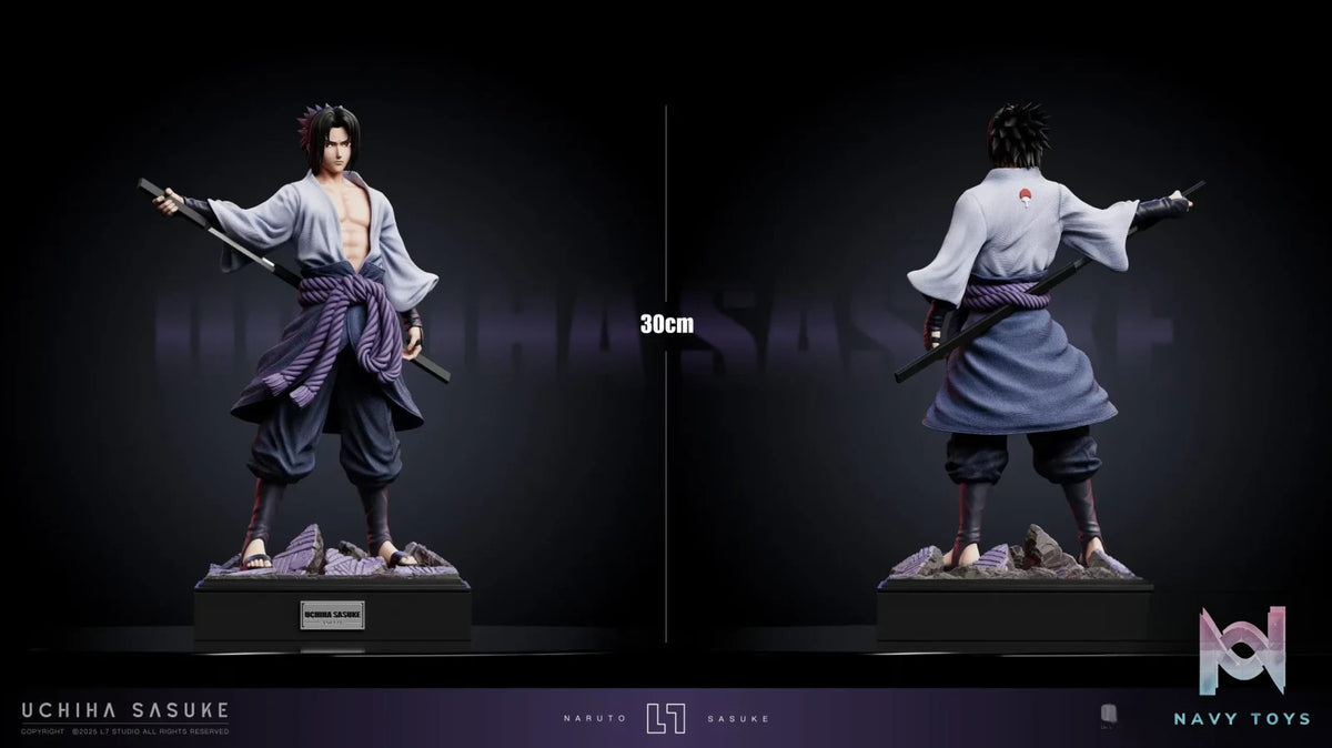 L7 Studio – Naruto Uchiha Sasuke White Clothes