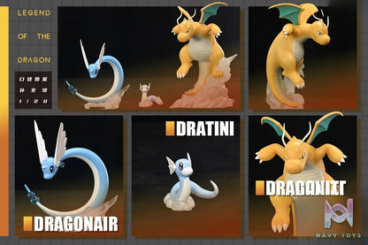 Pokedex Studio – Pokémon Zukan Series Dragonite Evolution