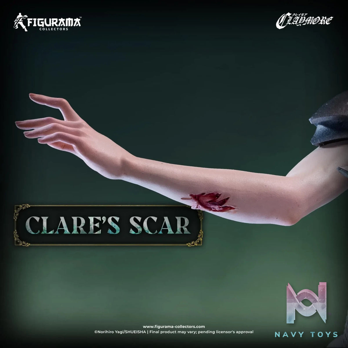 Figurama Collectors – Claymore Clare VS Ophelia (Licensed)
