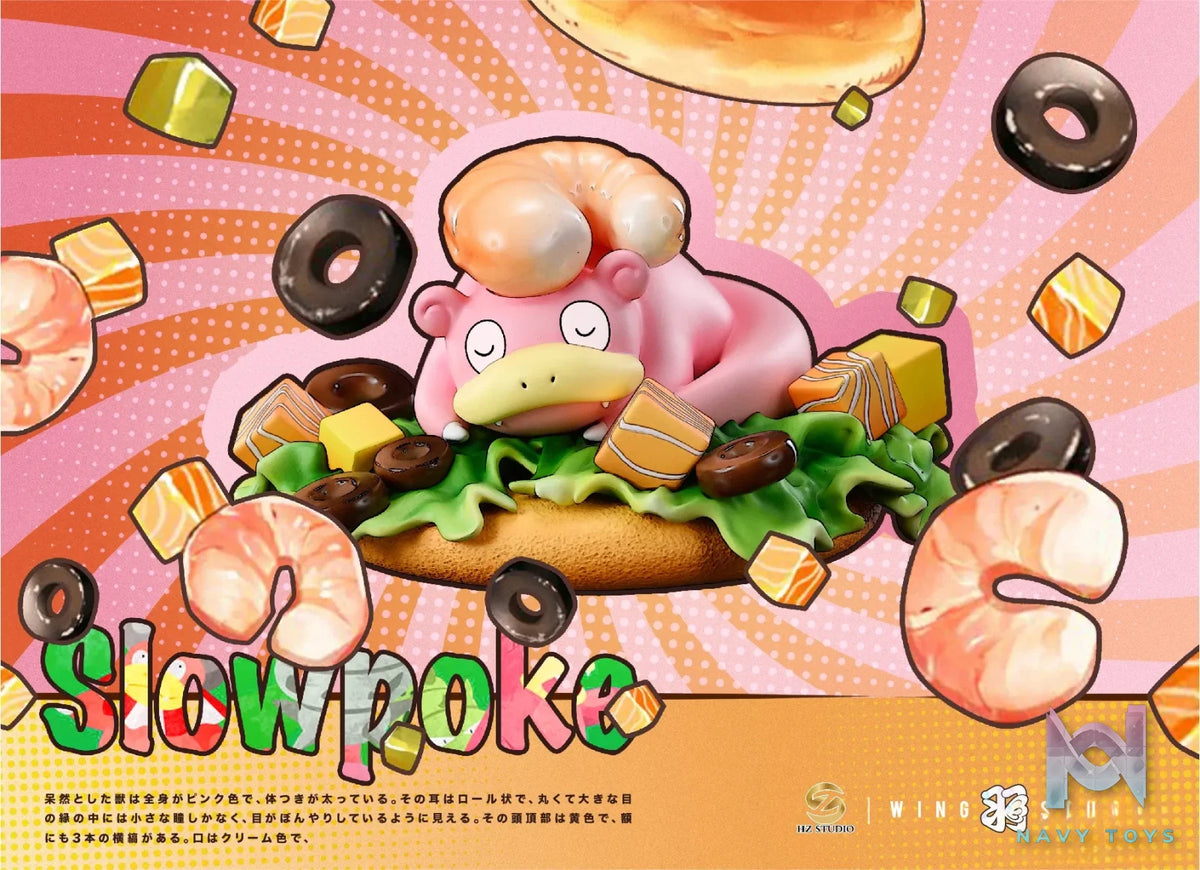 Wing Studio & HZ Studio – Pokemon Food Series Sandwich Slowpoke
