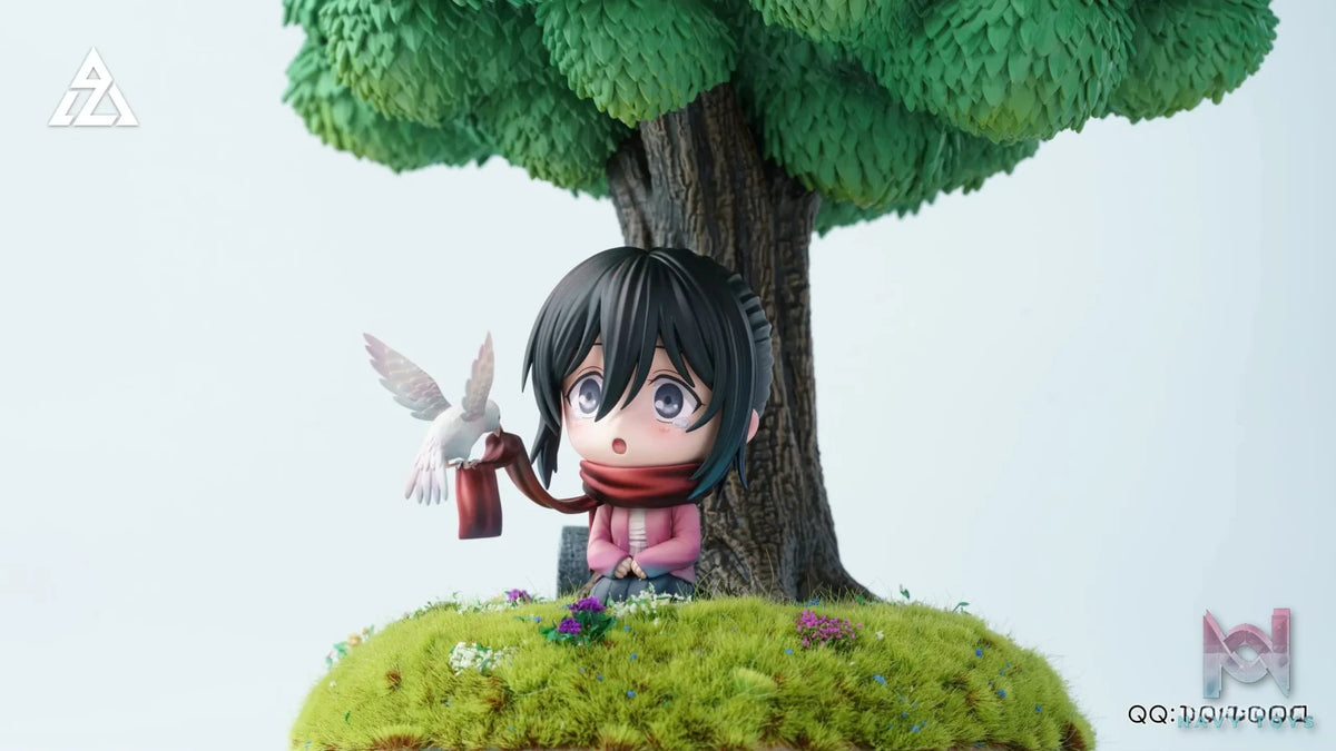 AZ Studio – Chibi Figure Mikasa Under the Tree Attack on Titan
