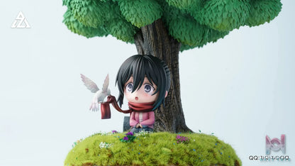 AZ Studio – Chibi Figure Mikasa Under the Tree Attack on Titan