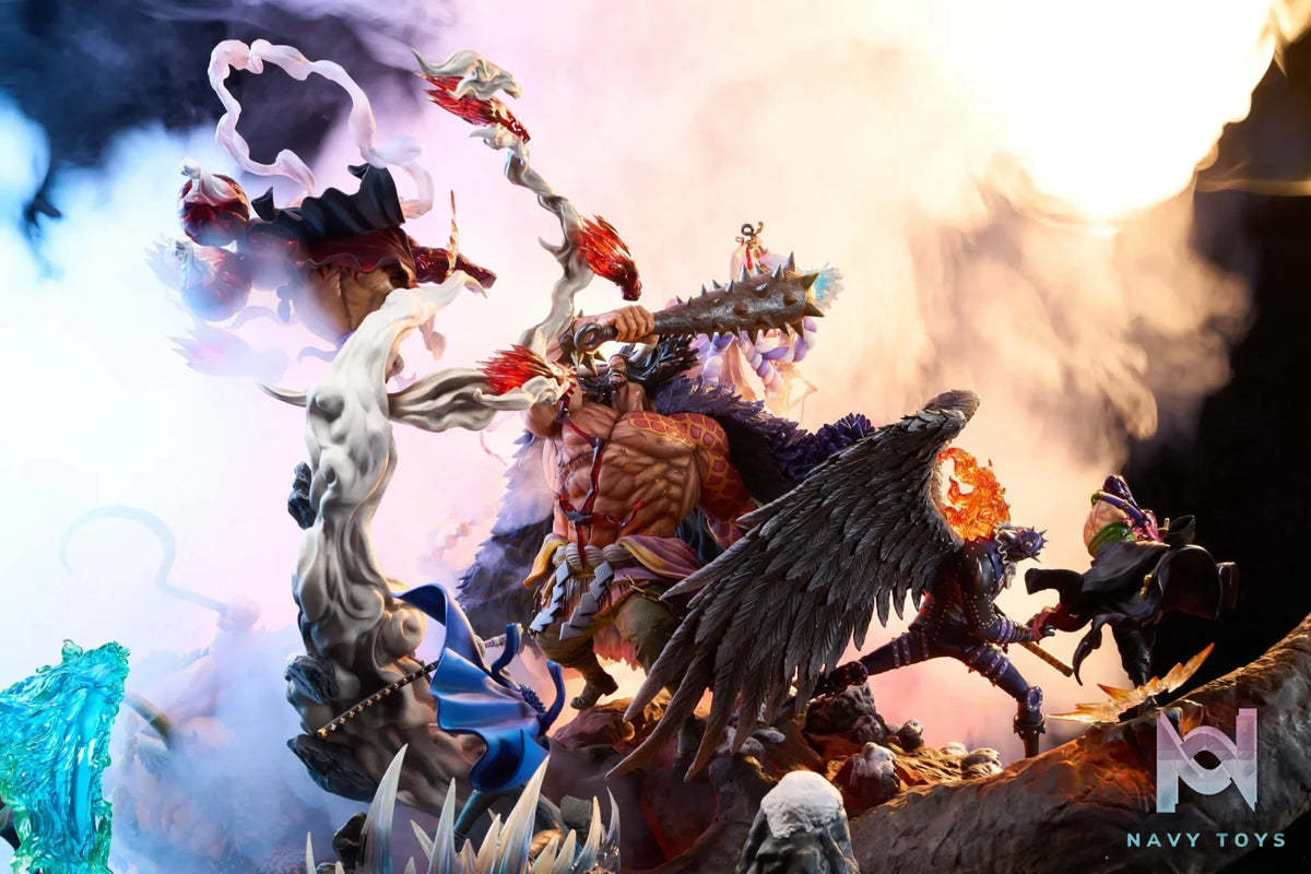 RYU Studio – ONE PIECE Colour Version Raid On Onigashima Series Collectible Statue (Licensed)
