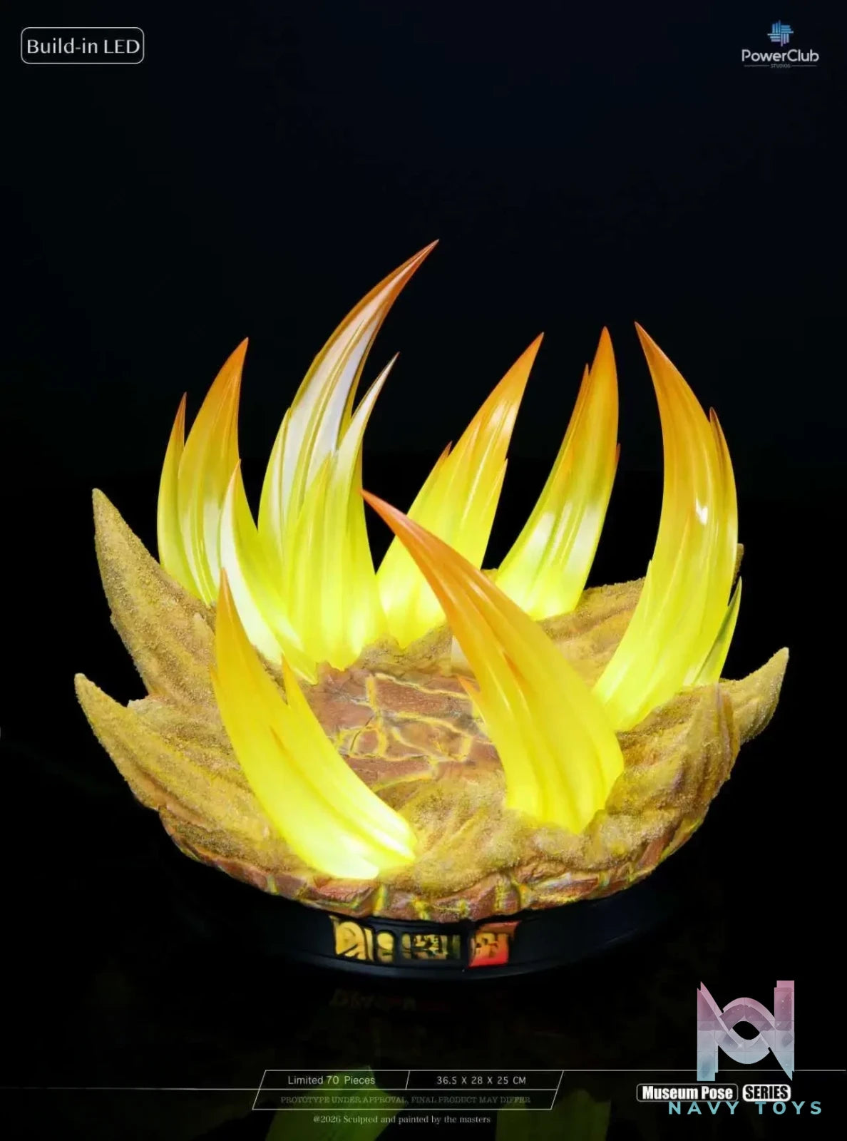 PowerClub Studio – Ultra ego Vegeta & Majin Vegeta 1/6 Collectible Statues Dragon Ball