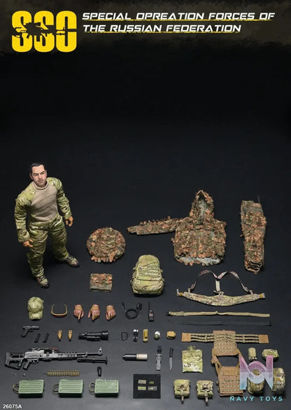 Easy Simple – Russian Federation Special Operations Forces Action Figure 26075A 26075B (Licensed)