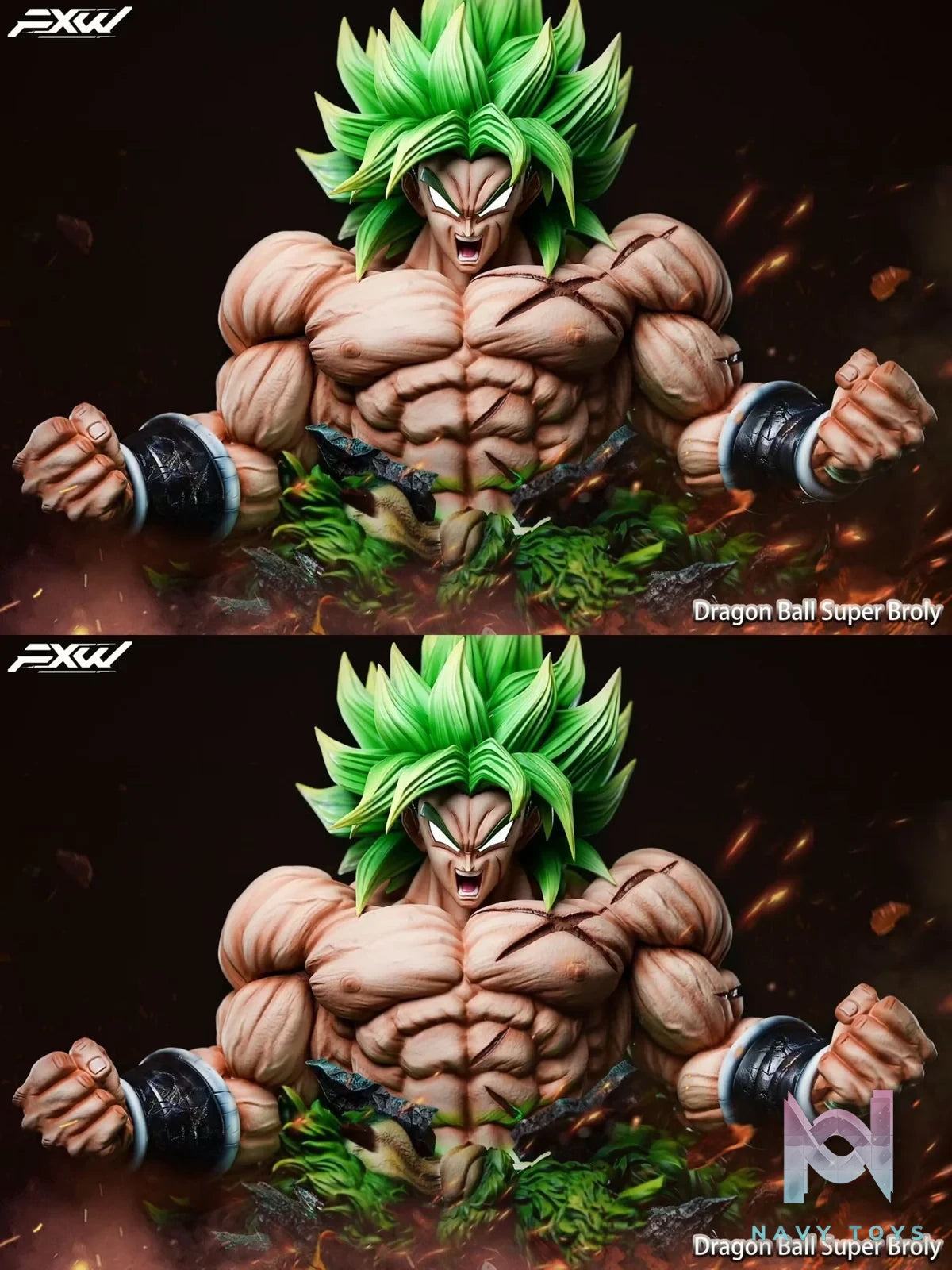 Broly Bust - Dragon Ball - FXW Studio resin statue fxw studio anime figure