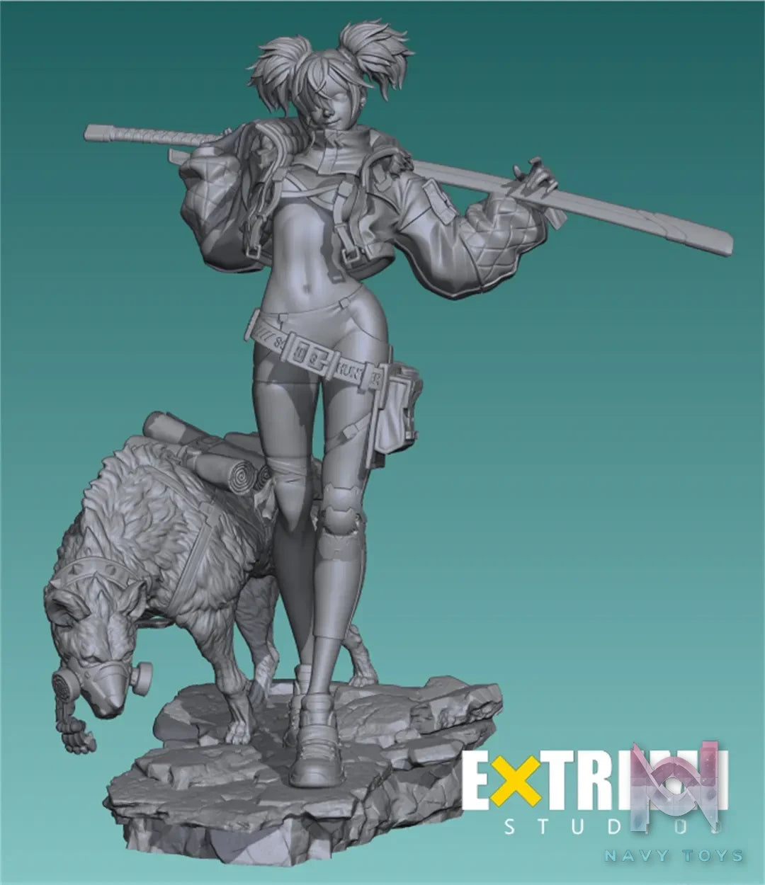 EXTREME Studio – Original Earth’s End Series #1 Kit White Mold (Licensed)