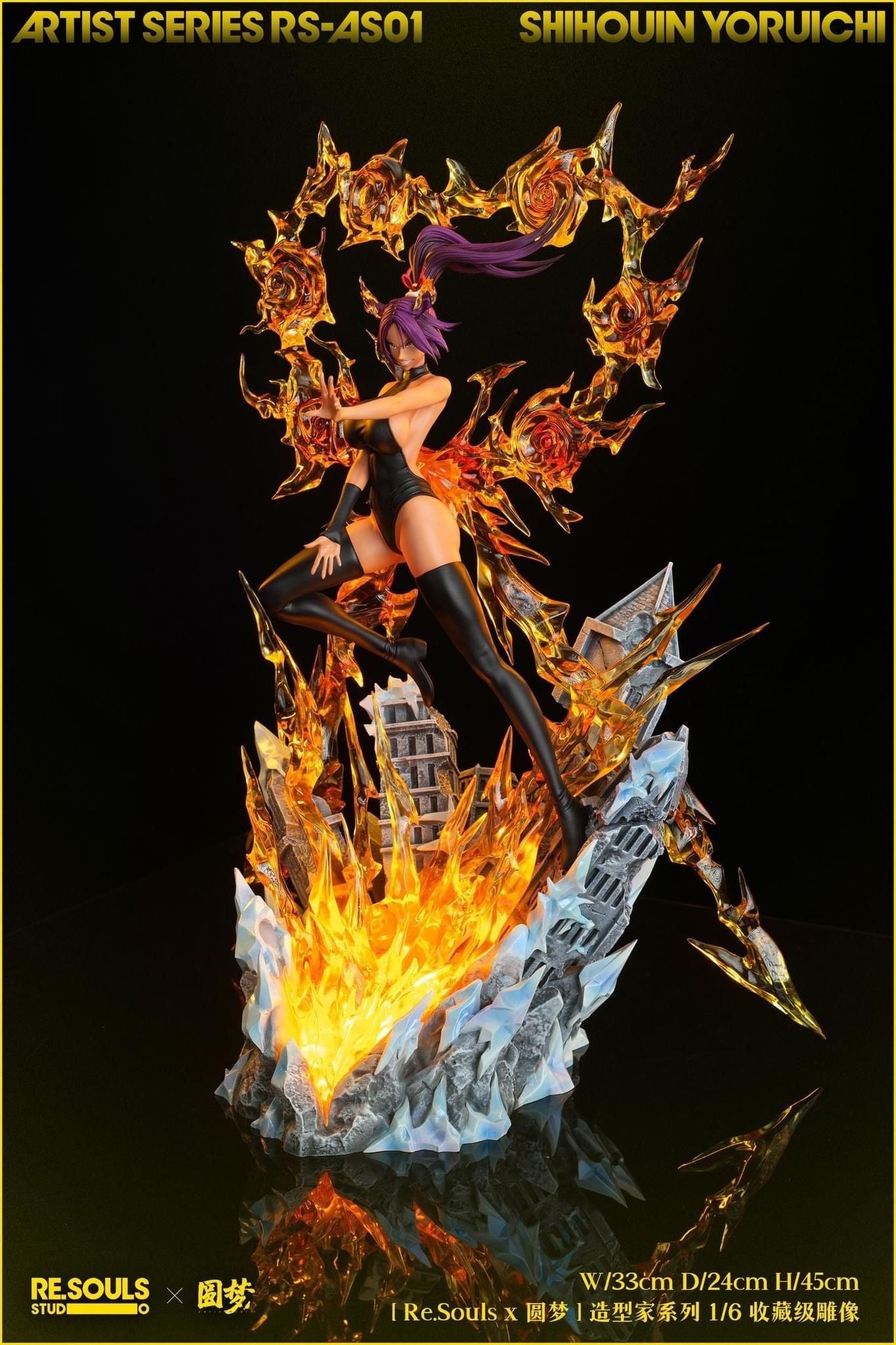Shihouin Yoruichi - Bleach - Re.Souls Studio x Yuanmeng Studio resin statue Re.Souls Studio x Yuanmeng Studio anime figure
