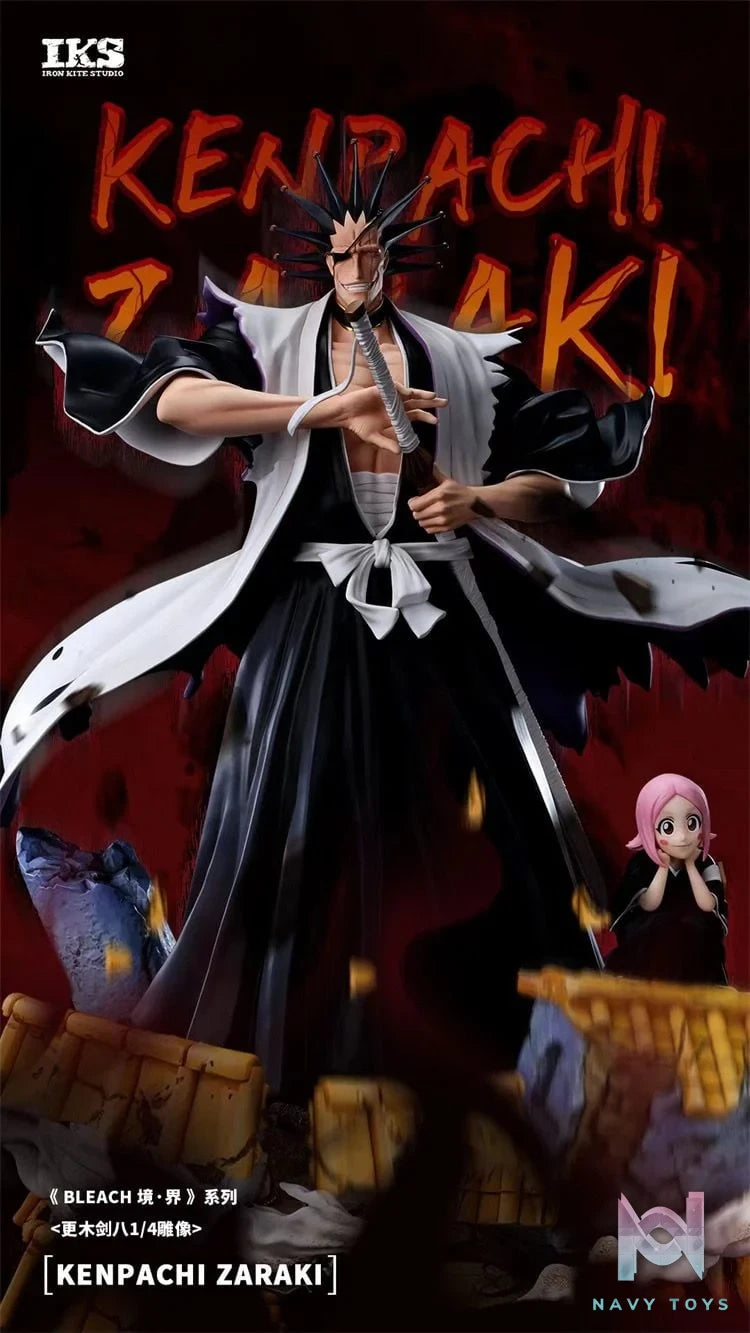 Kenpachi Zaraki - Bleach - Iron Kite Studio resin statue Iron Kite Studio anime figure
