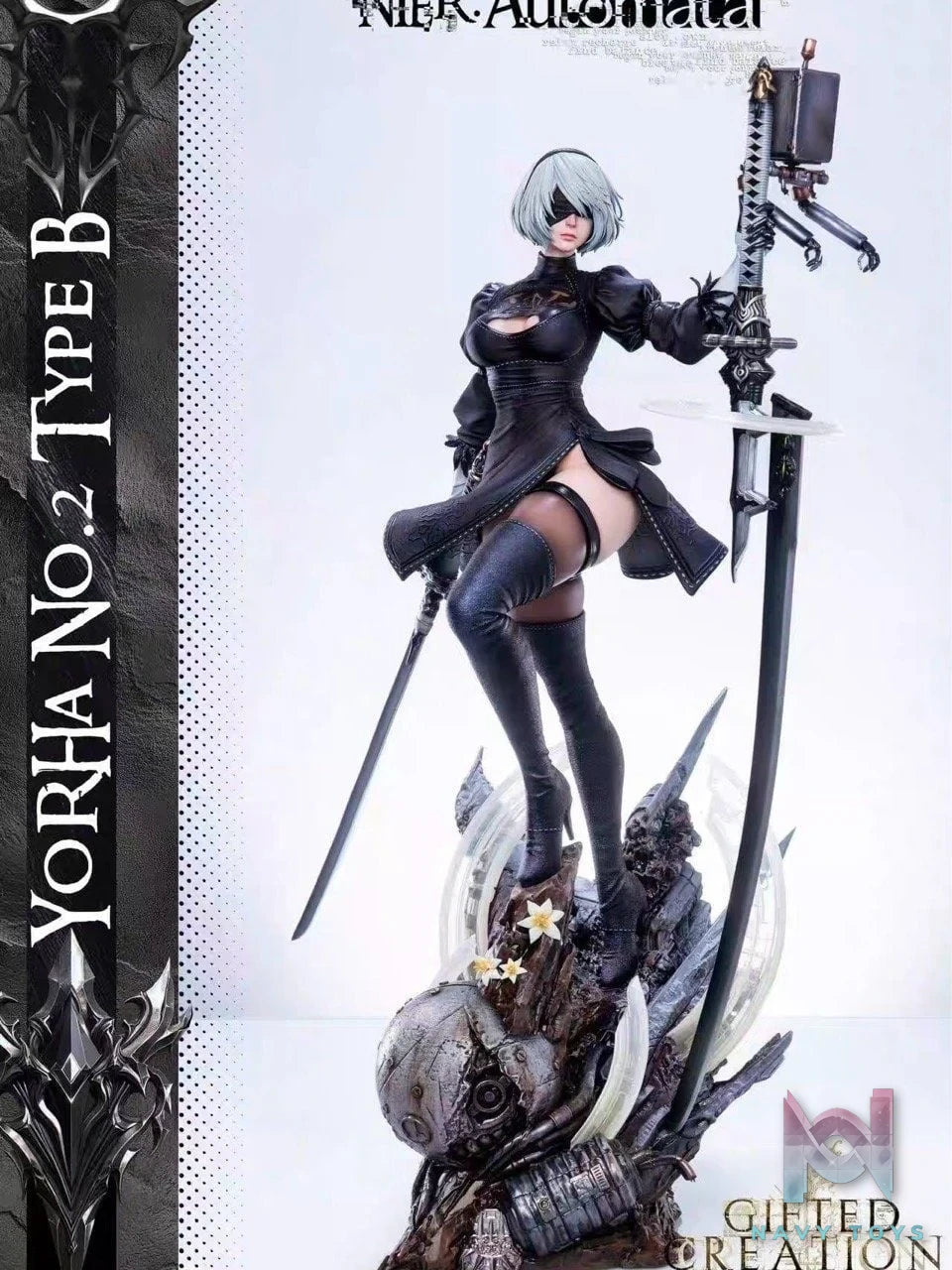 2B & Eve - NieR: Automata & Stellar Blade - Gifted Creation Studio resin statue Gifted Creation Studio anime figure
