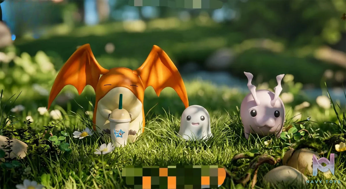 Vzai Studio – Tailmon X Patamon Set Digimon