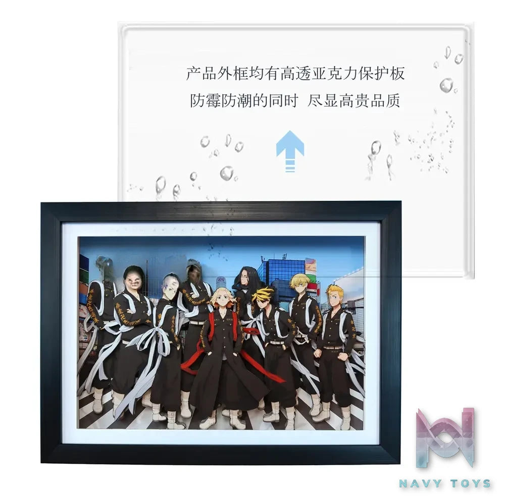 KALA HOME Studio – Tokyo Revengers Multiple Characters #02 3Decorative Painting