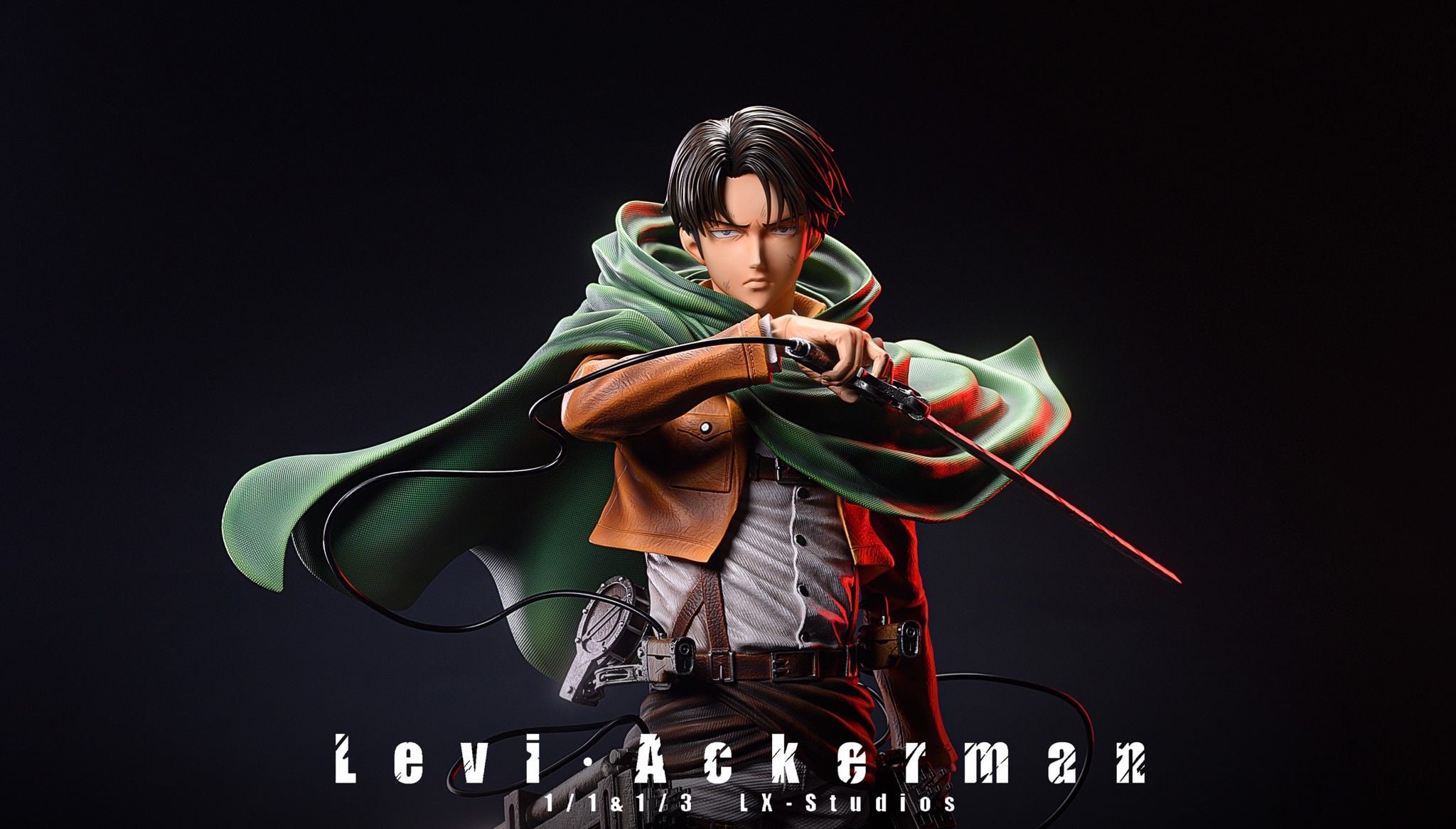 Levi Ackerman - Attack on Titan - LX Studio resin statue Lx Studio anime figure