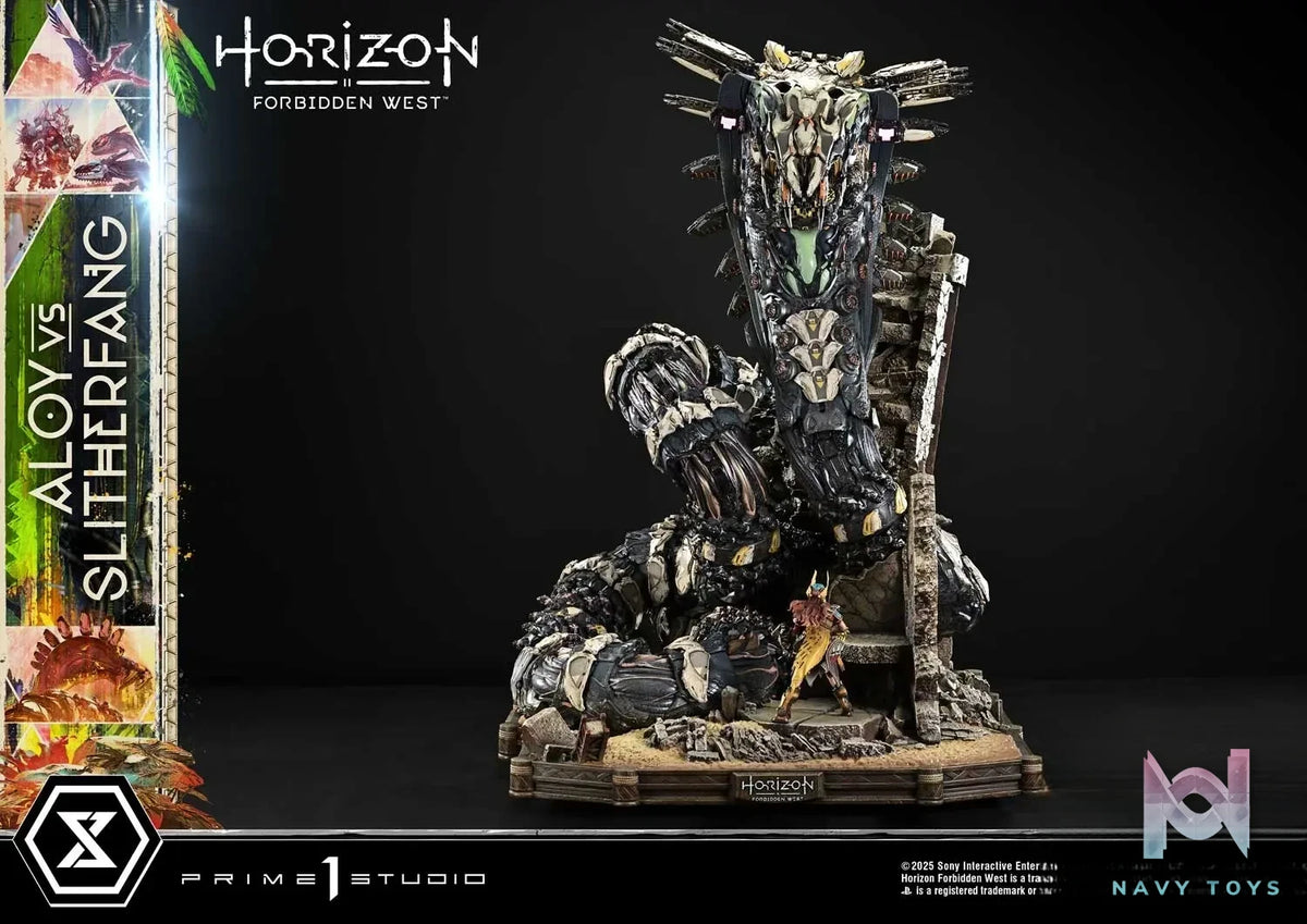Prime 1 Studio – Ultimate Diorama Masterline Horizon Forbidden West Aloy vs. The Slitherfang UDMHFW-01 UDMHFW-01S (Licensed)